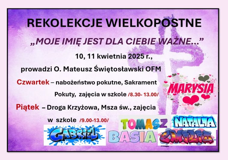 Rekolekcje 2024
