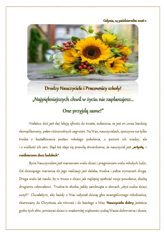 Dzień Edukacji Narodowej