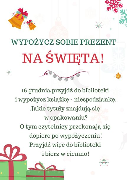 Wypożycz książkę w ciemno 2026